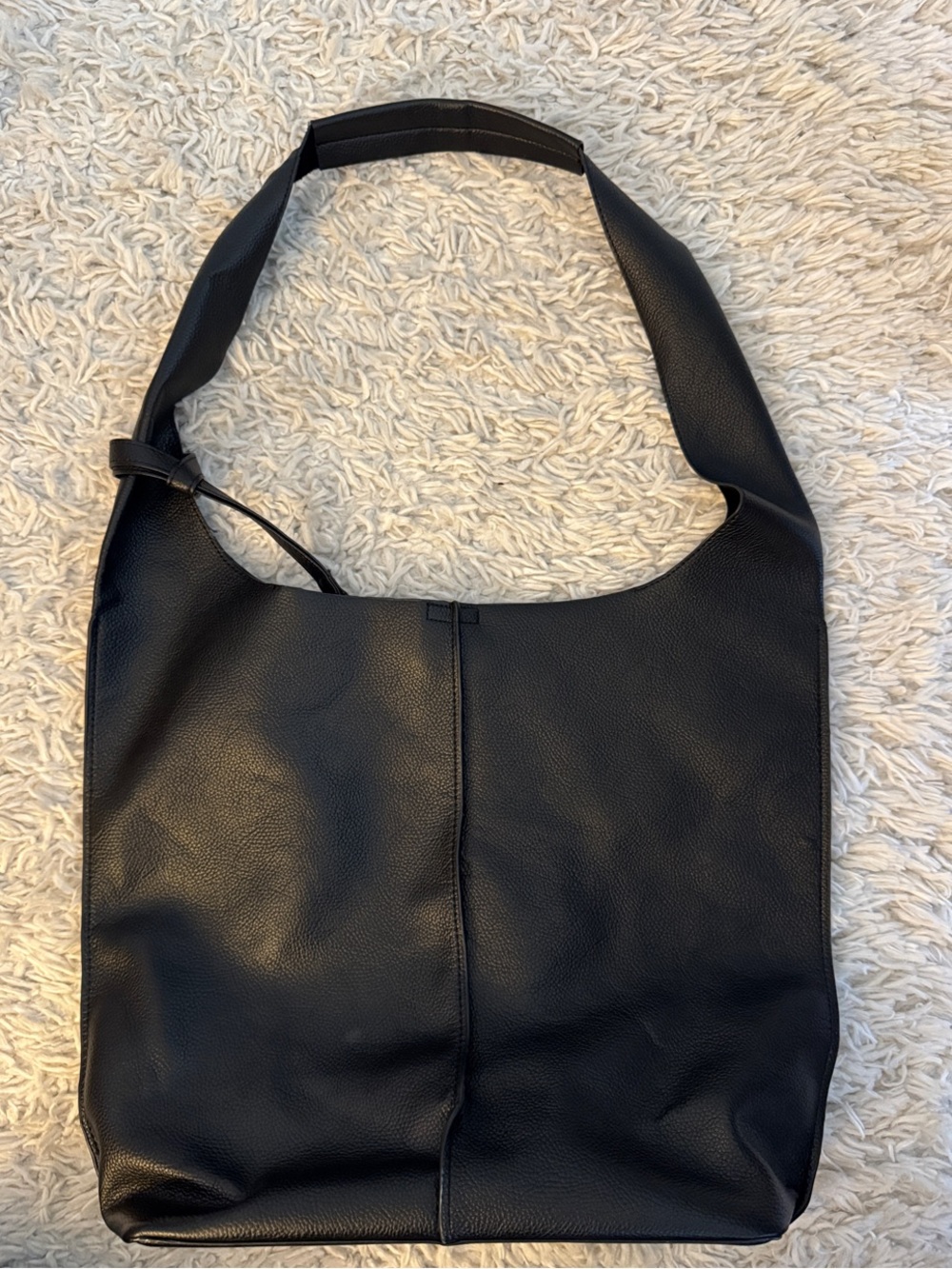 Elegant Black Shoulder Tote Bag for Women